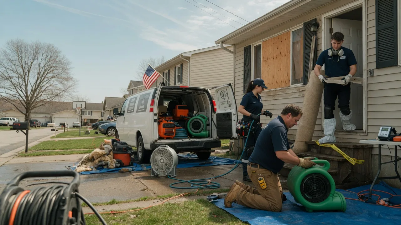 Water Damage Restoration in Parsonsburg, MD near me